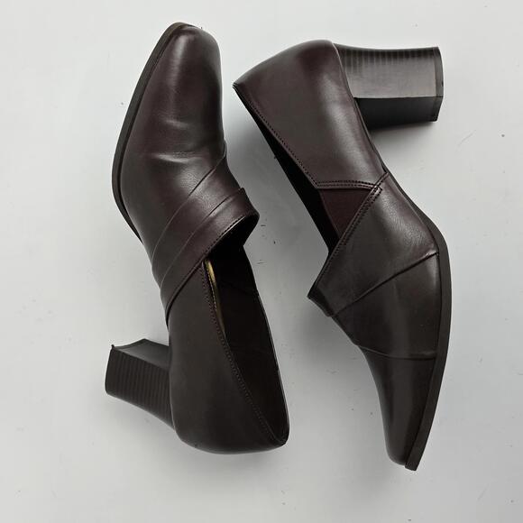 958 comfort plus by‎ predictions Size 10 square toe heels - Picture 6 of 8